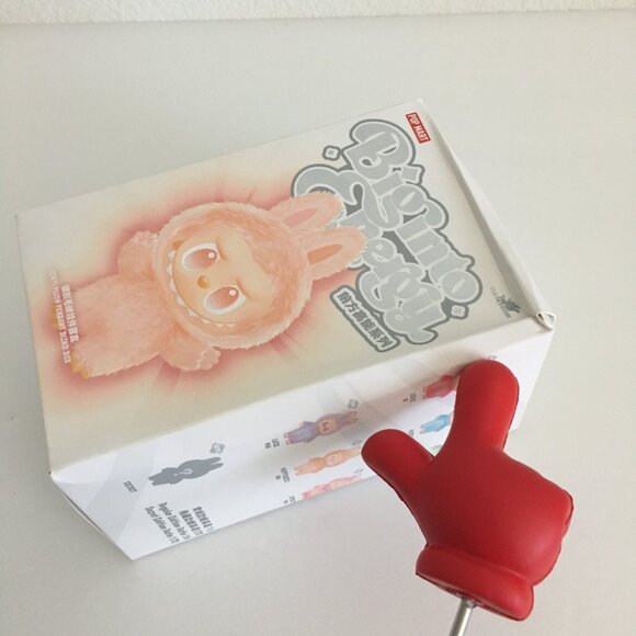 Pop Mart Labubu v3 Big into Energy Series Vinyl Pendant Set of 6 (Authentic) - Picture 7 of 16